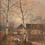 1047 9054 OIL PAINTING